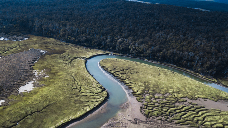 Tasmania Aerial